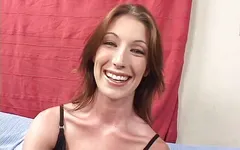 Brunette slut enjoying ass to mouth