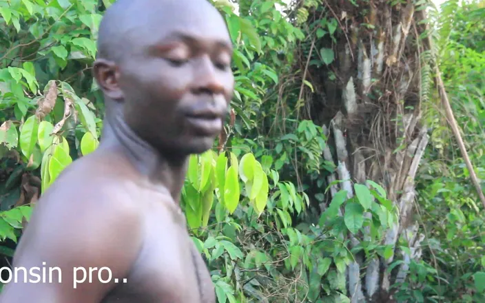 Zion: Very Day Man of Uganda Enjoying Himself with His Black...