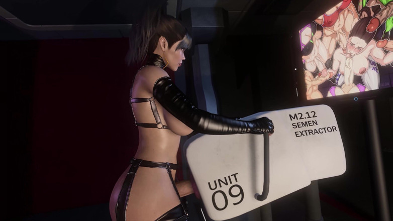 FutaPornoWorkshop: 큰 자지와 정액으로 섹스하는 후타나리