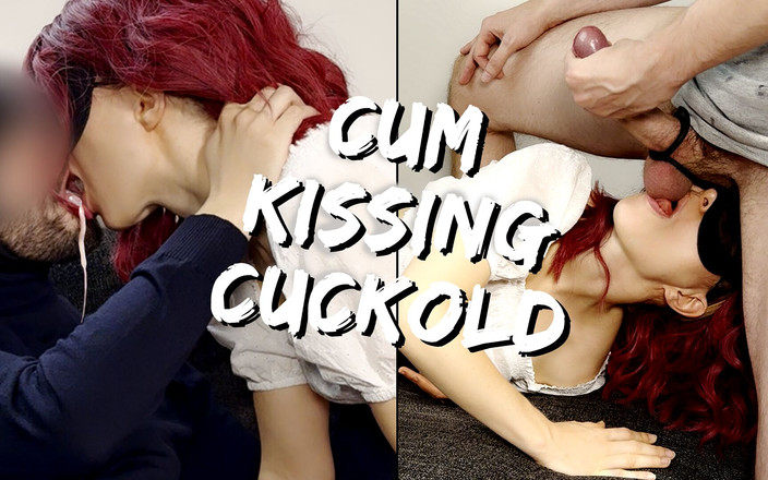 Neighbours Girl: Hon cum kysser sin man efter en enorm spermasprut i...