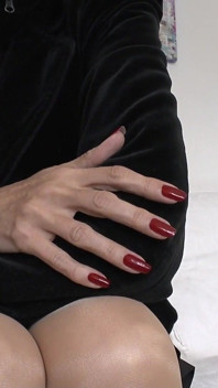 Exciting Long Red Fingernails, Masturbation Permitted, Lady Victoria Valente