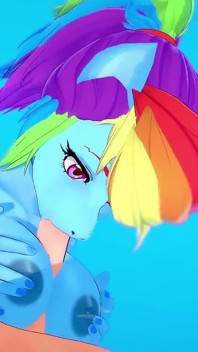 Rainbow Dash Gives Blowjob in POV - My Little Pony Friendship Is Magic Hentai Parody