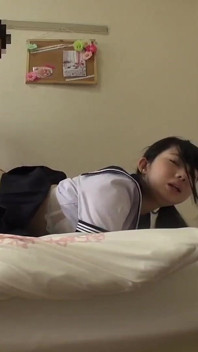 Japanese Horny Teen Is Fucked Right in The Pussy and Creampied