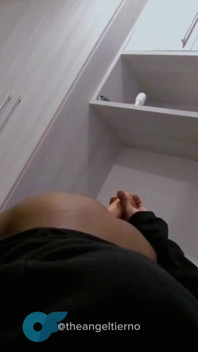 Moaning with a Dildo
