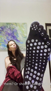Sniff and Lick My Sweaty Toe Socks After Yoga