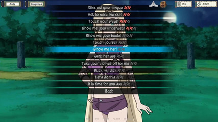 LoveSkySan69Real: Naruto - kunoichi eğitmeni [v0.13] bölüm 7 ino loveskysan69 tarafından göğüslerini gösteriyor
