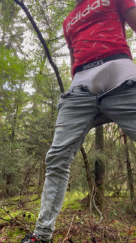Outside Jerking Gay Crossing
