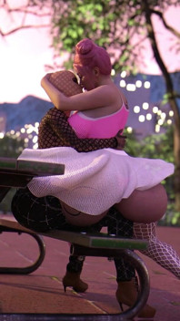 Thot skip school to fuck Ebony futa girlfriend in central park.mp4