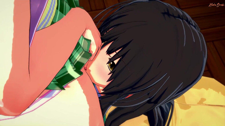 Hentai Smash: Lala dostaje strapon ostro wyruchana przez swoją przyjaciółkę Yui w...