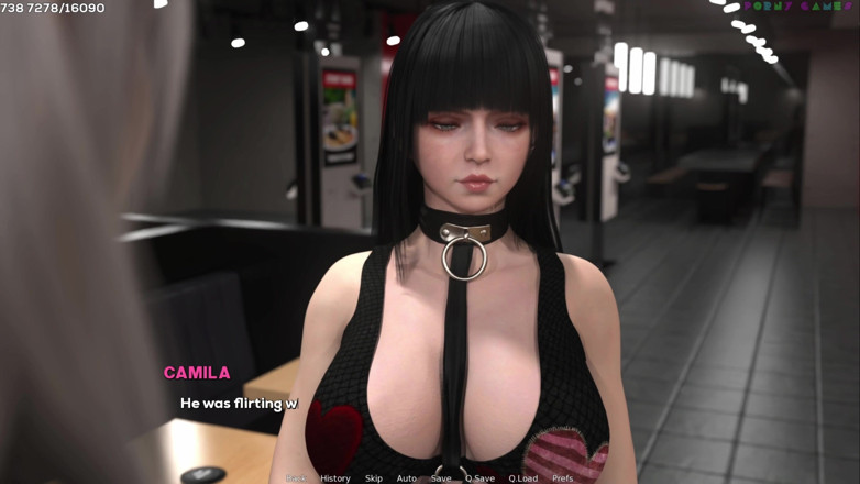 Porny Games: Shadows of Desire by Shamandev - Sweet MILF Gets Creampied by...