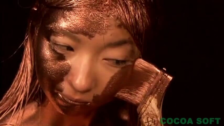 Cocoa Soft: Cute Asian painting herself