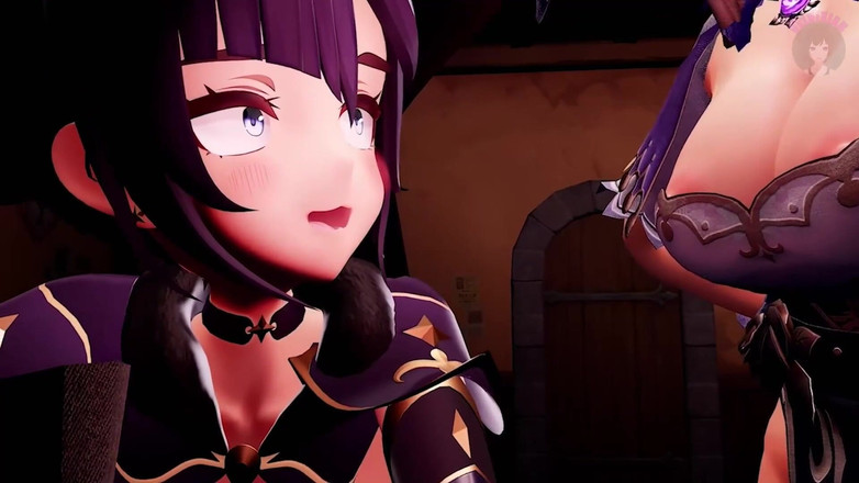 Velvixian: Genshin impact - enorme orgia sessuale