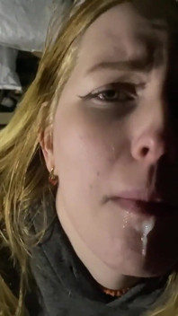 Security Guard Caught Redhead and Punished Her with Pussy Fucking on the Street