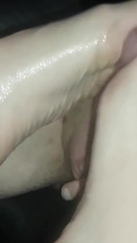 Bardzo mi się to podoba z Footjob i Solesjob! Wytrysk Na Stopy