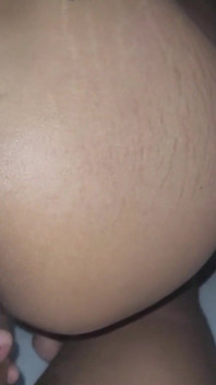 Brunette Feels Horny When Giving Her Ass