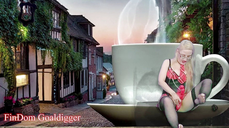 FinDom Goaldigger: チンポを舐めるレッスン