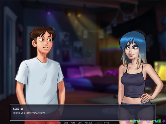 Tranny Games: SummertimeSaga 0.20.12 - Zabawa z laską z kutasem