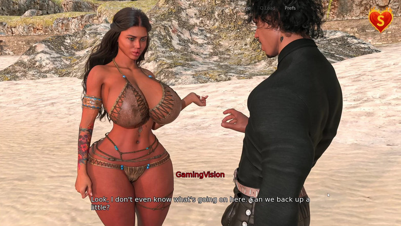 Gaming vision: Island of desire - ny version 0.01 spel med sexsinne del 1