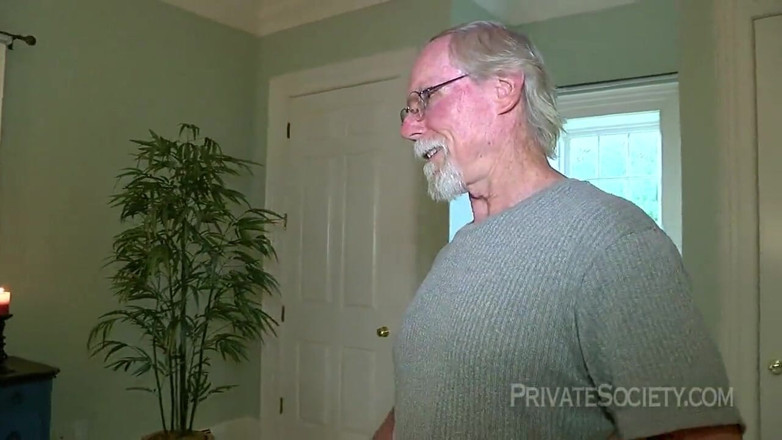 Private Society: Some birthday pussy for old Jack