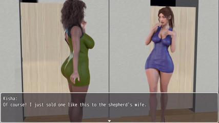 Dirty GamesXxX: Laura，淫荡的秘密：服装店里的性感熟女 第4集