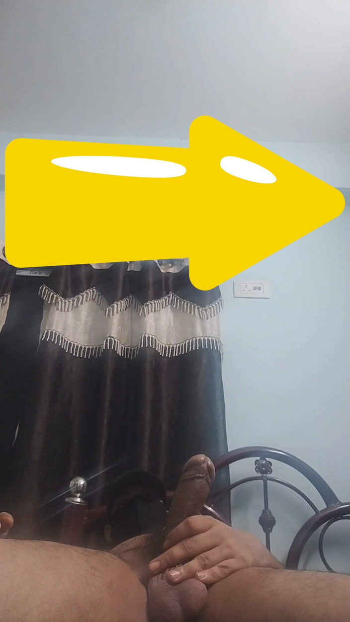 Ronit: Indian Smart Young Boy's Dick Not Erected Try to Erection