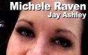 Edge Interactive Publishing: Michele Raven &amp;amp; Jay Ashley naakt zuigen sperma in het gezicht
