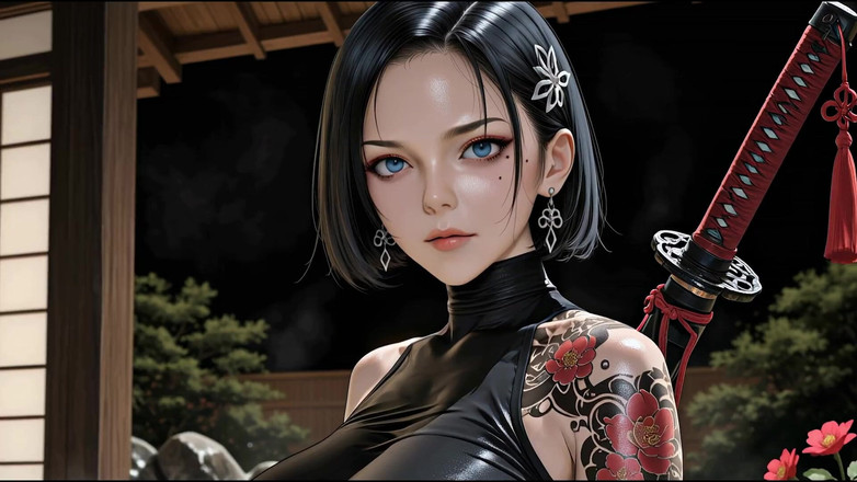 Neural Desires: 스파에서 따먹히는 섹시한 거유 아시아 보디가드 - Ai-생성