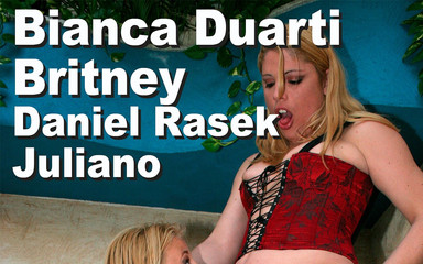Picticon Tranny: Bianca Duarti & Britney & Daniel Rasek & Juliano čtyřnásobná bbgt