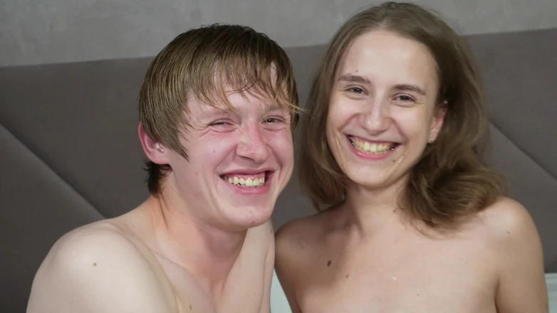 Dirty fantasy: First Anal Sex Between Shy Teen and Her Horny Stepbrother