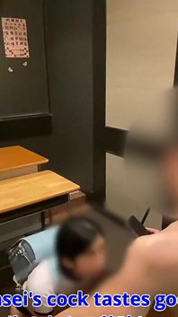 #43 Bloomer Cosplay with College Bag teacher, Please... Staying Training for a Student Who in the Classroom