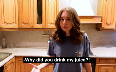 Anna Sibster: Kızgın oda arkadaşım sikimden sonra tatlı bir kıza dönüştü.