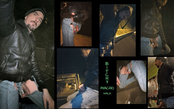 kinkygaynudist: Schmutziger Piss-bastard (nachtspaziergang)