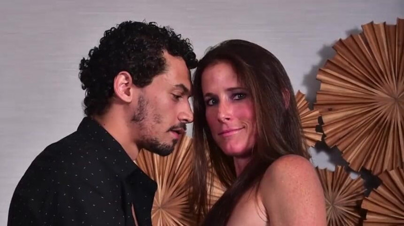 Sofie Marie: MILF Sofie Marie fucks big dicked stud during photoshoot
