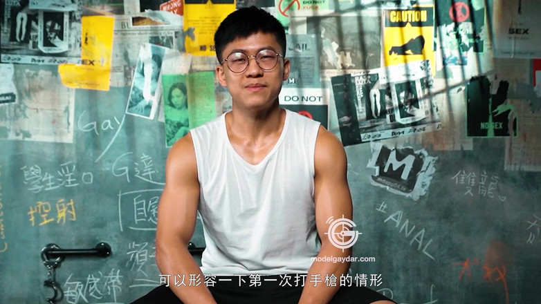 Model Media Cam: Gif-003 nam diễn viên sữa thẳng / tenna cơ bắp xu...