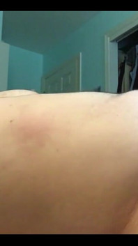 Jerking Myself off Until I Blew a Load That Went Across and Out the Frame, Onto the Laptop