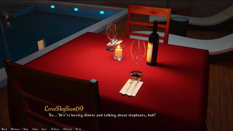 LoveSkySan69Real: Быть диком 0.8.1 часть 250 Ужин с Изабеллой от Loveskysan69