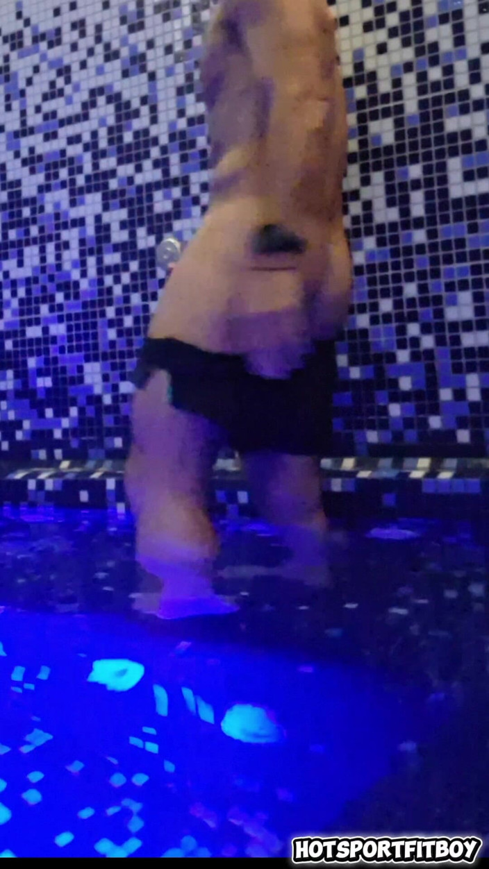 Hotsportfitboy: Risky Masturbation in Luxury Spa Sauna - Big Hard Cock Jerk...