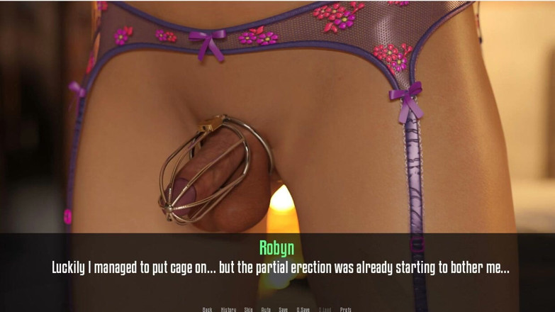 XXX Games Bunk - Trans: Anita's Internship - Gameplay - Roleplay - Shemale Rubbing on Table to Cum...