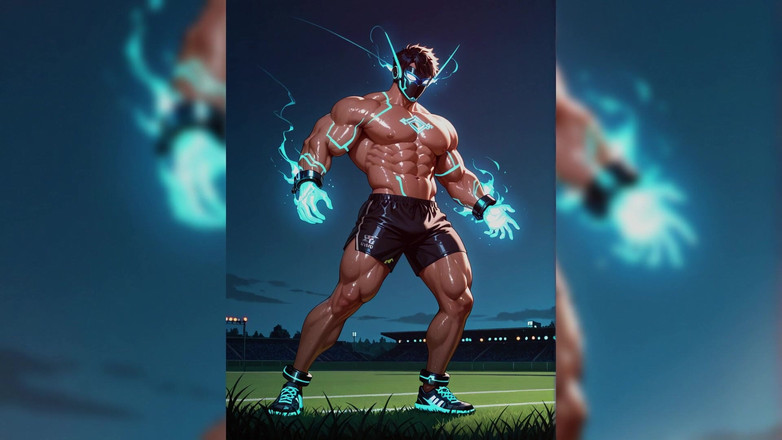 Erotic Man: マッスルファンタジーメンAiスライドショー