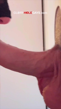 Gloryhole Surprise: I Wasn't Ready for How Much He Gave Me