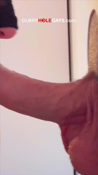 Gloryhole Surprise: I Wasn't Ready for How Much He Gave Me