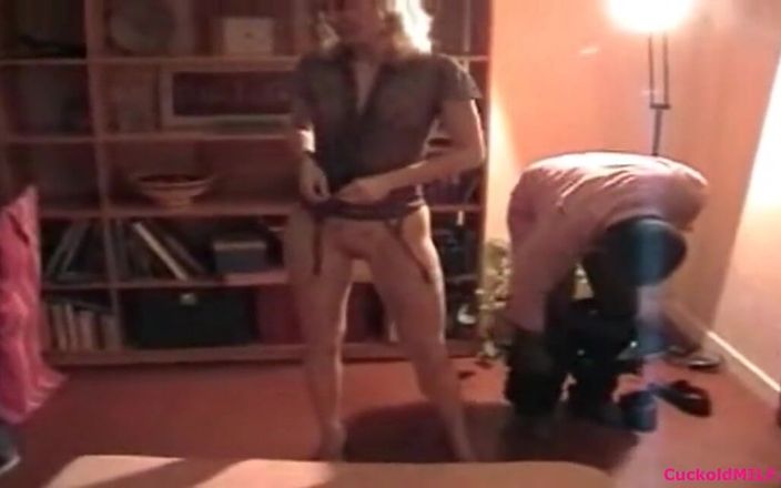 Cuckold MILF: Paroháčská milf manželka test řízení nového bbc býka