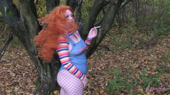 Catalia's Extreme Kink Fetish Domination Vids!: Каталія Курить, Одягнена В Косплей