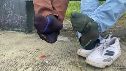 Mr Feet Colombia: Powiedz mi, jak bardzo kochasz moje stopy