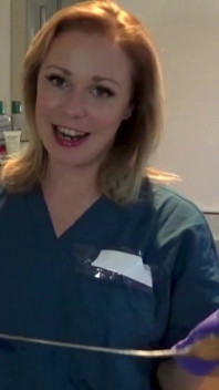 Latex Glove JOI in the Dental Chair Naughty Nurse POV
