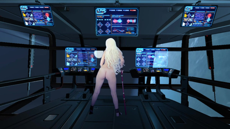 TheoryOfSex: SF - 우주선에서 스포티한 자위. 변종 1