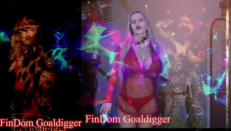 FinDom Goaldigger: Liebessucht goon gemischt mit der russischen sprache