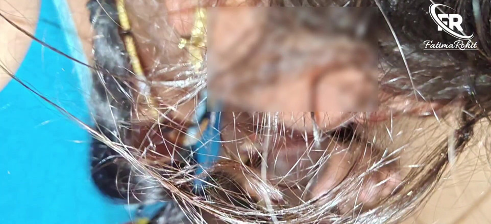 Fatimaxyz: 用嘴巴按摩她丈夫的