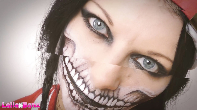 Laila Banx: Veselý halloween! Honění se mnou, dokud nepřijdeme!