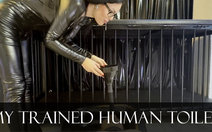 Lady Blackdiamoond: 私の訓練された奴隷トイレ